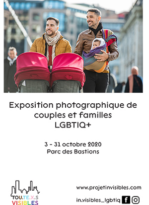 Exposition photographique de couples et familles LGBTIQ+